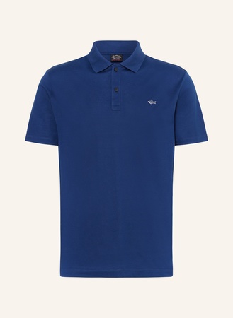 Paul &amp; Shark  Piqué-Poloshirt blau