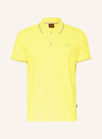 Paul &amp; Shark  Piqué-Poloshirt gelb beige
