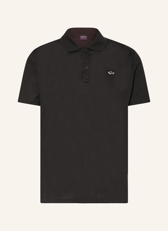 Paul &amp; Shark  Piqué-Poloshirt schwarz