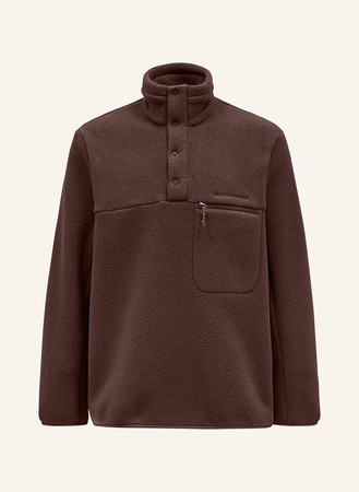 Peak Performance  Fleece-Troyer Snap grau