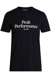 Peak Performance Herren T-Shirt Original Tee Schwarz schwarz