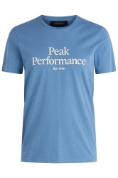 Peak Performance Herren T-Shirt Original Tee Shallow Blau blau