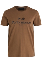Peak Performance Herren T-Shirt Original Tee Woody Braun braun