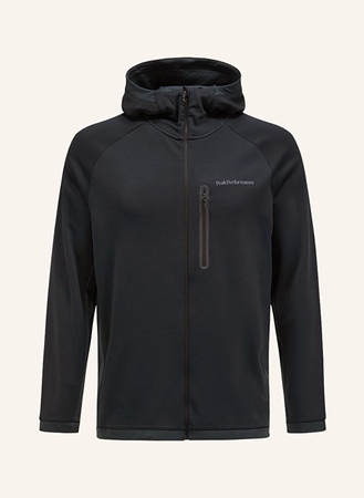 Peak Performance  Midlayer-Jacke Light schwarz