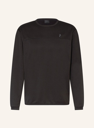 Peak Performance  Midlayer Trail Polartec schwarz