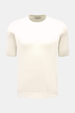 Piacenza  1733 - Herren - Kurzarmpullover offwhite