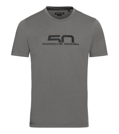 Porsche Design 50Y Crew Neck T-Shirt - platinum grey - M grau