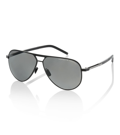 Porsche Design 50Y Sunglasses P´8942 - (O) black, platinum grey - 63 grau