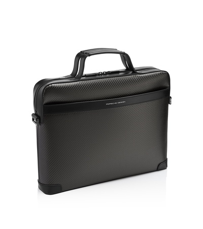 Porsche Design Carbon Briefcase M - black - M grau