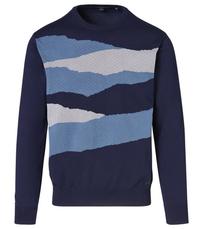 Porsche Design Eco Landscape Sweater - arona blue shades - XL grau