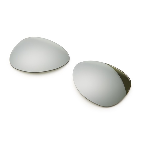 Porsche Design Replacement Lens Set Sunglasses - (B) olive silver mirrored - 67 grau
