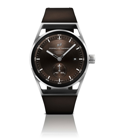 Porsche Design Sport Chrono Subsecond 39 - titanium, black, brown schwarz