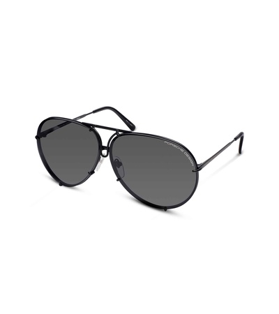 Porsche Design Sunglasses P´8478 - (DG) black matt, lens grey blue - 69 grau