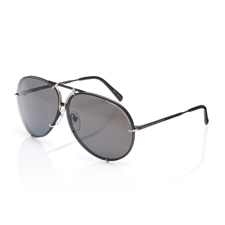 Porsche Design Sunglasses P´8478 - (J) black, silver - 66 grau