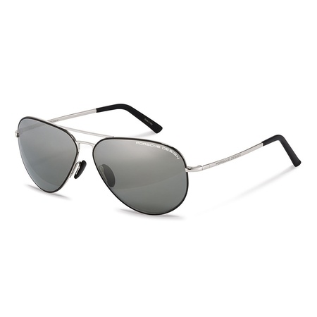 Porsche Design Sunglasses P´8508 - (R) palladium, black - 60 grau