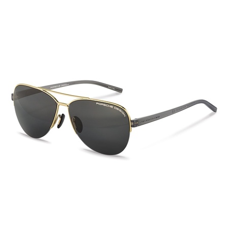 Porsche Design Sunglasses P´8676 - (D) gold - 58 grau