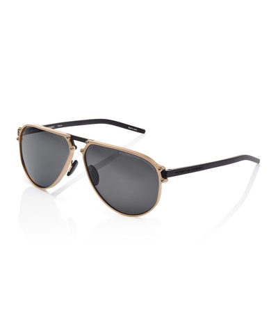 Porsche Design Sunglasses P´8685 Hexagon - (B) gold - 60 grau