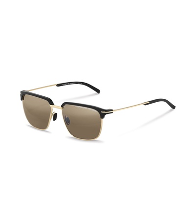 Porsche Design Sunglasses P´8698 - (A) light gold, black - 55 braun