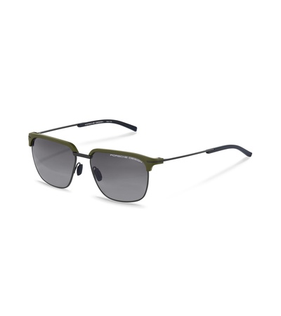 Porsche Design Sunglasses P´8698 - (B) black, dark green - 55 grau