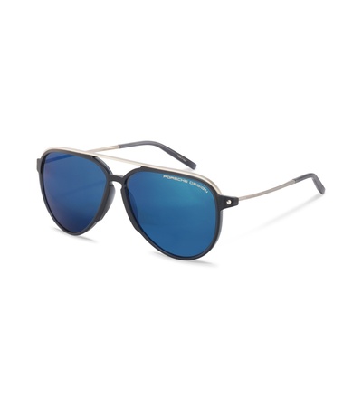 Porsche Design Sunglasses P´8912 - (D) dark grey, palladium - 62 blau