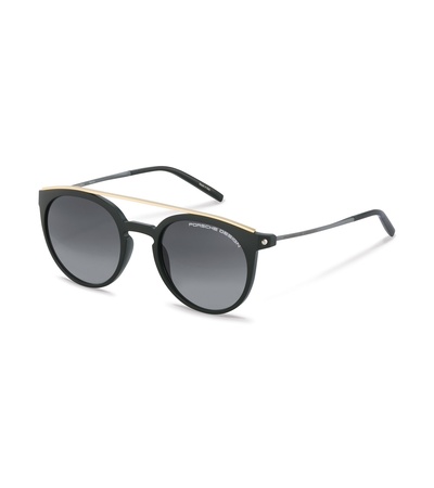 Porsche Design Sunglasses P´8913 - (A) black, gold - 51 grau