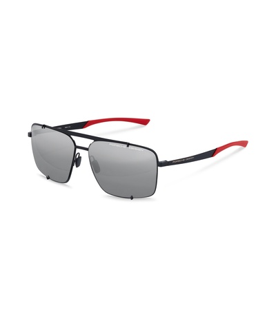 Porsche Design Sunglasses P´8919 - (A) black, red - 63 grau