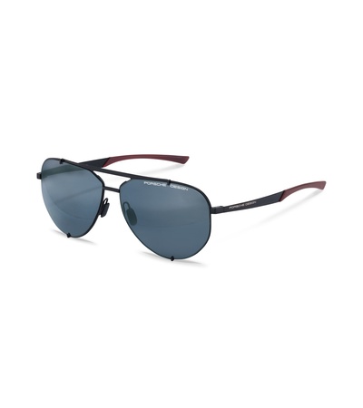 Porsche Design Sunglasses P´8920 - (A) black, dark red - 63 grau