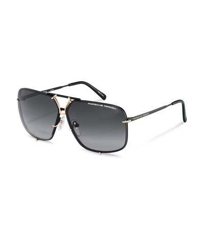 Porsche Design Sunglasses P´8928 - (D) black gold - 65 grau