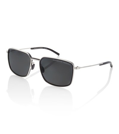Porsche Design Sunglasses P´8941 - (B) palladium, black - 58 grau
