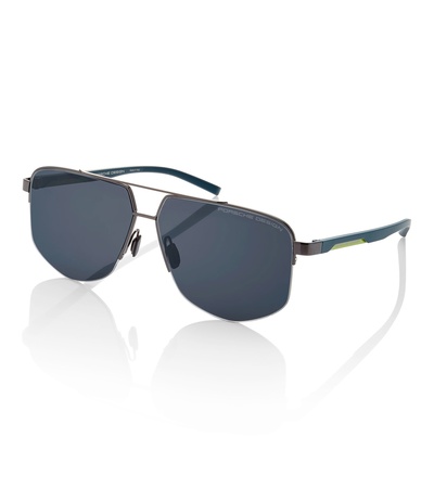 Porsche Design Sunglasses P´8943 - (C) dark grey, blue, green - 63 grau