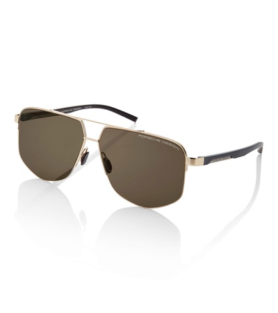 Porsche Design Sunglasses P´8943 - (D) gold, black - 63 braun