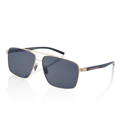 Porsche Design Sunglasses P´8944 - (B) gold, blue, red - 62 grau