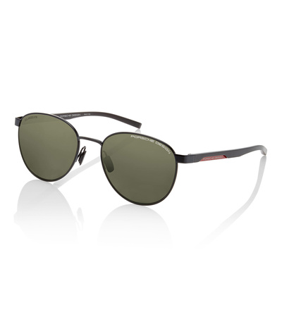 Porsche Design Sunglasses P´8945 - (A) black, green, red - 54 grau