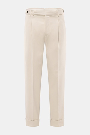PT Torino  - Herren - Baumwollhose 'Carrot Fit' sand
