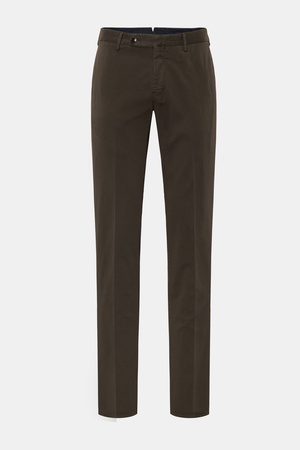PT Torino  - Herren - Chino 'Slim Fit' dunkelbraun