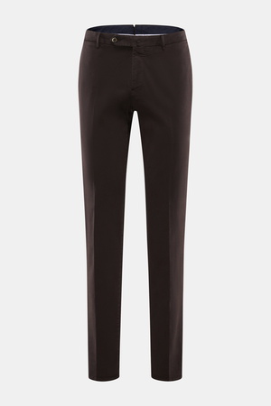 PT Torino  - Herren - Chino 'Slim Fit' dunkelbraun