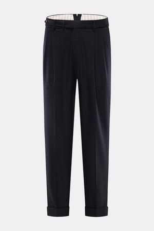 PT Torino  - Herren - Wollhose 'Carrot Fit' dark navy