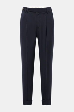 PT Torino  - Herren - Wollhose 'Carrot Fit' navy
