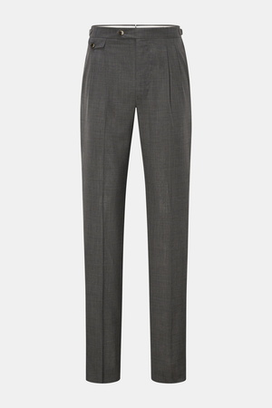 PT Torino  - Herren - Wollhose 'Gentleman Fit' dunkelgrau meliert