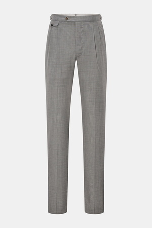 PT Torino  - Herren - Wollhose 'Gentleman Fit' grau meliert