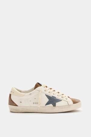 Golden Goose  - Herren - Sneaker 'Super-Star Classic' creme/taupe/rauchblau