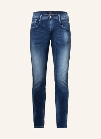 Replay  Jeans Anbass Re-Used Slim Fit blau beige