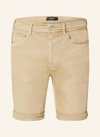 Replay  Jeansshorts Tapered Fit beige orange