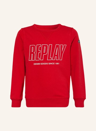 Replay  Sweatshirt rot beige