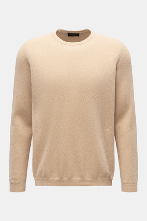Roberto Collina  - Herren - Rundhals-Pullover beige