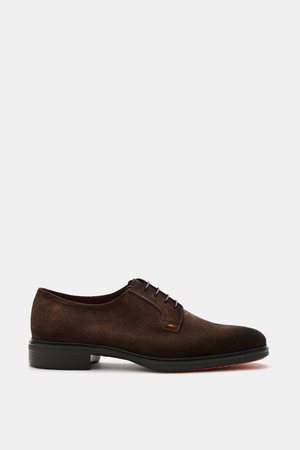 Santoni  - Herren - Derby 'Easy On' braun