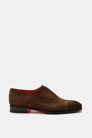 Santoni  - Herren - Oxford 'Adrian' braun