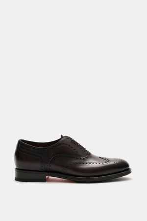 Santoni  - Herren - Oxford 'Collin' dunkelbraun