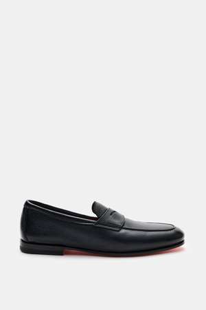 Santoni  - Herren - Penny Loafer 'Carlo' dark navy