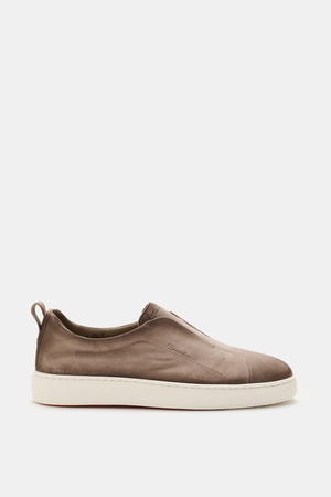 Santoni  - Herren - Slip-on-Sneaker 'Victory' taupe